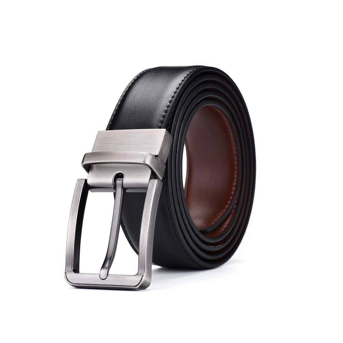 Classic Reversible Leather Belt for Men